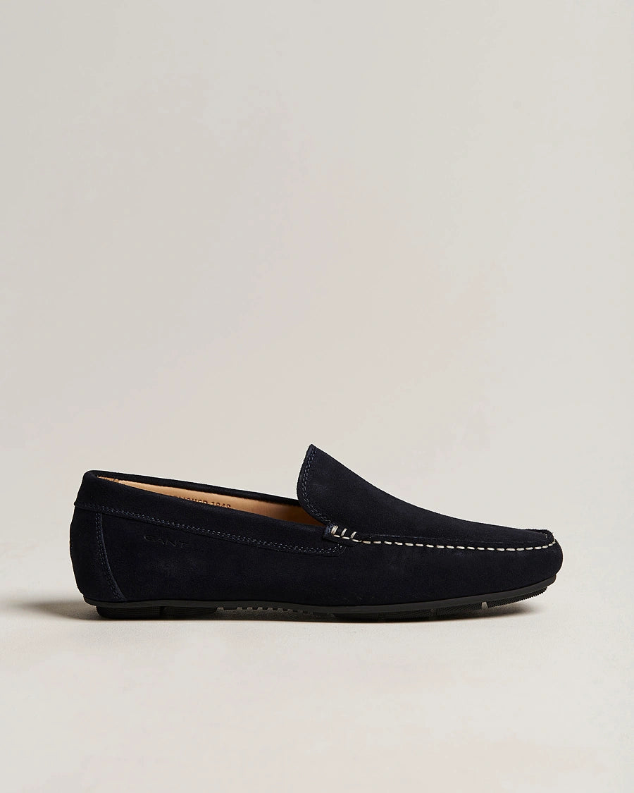 GANT Loafer Mc Bay Suede Marinblå