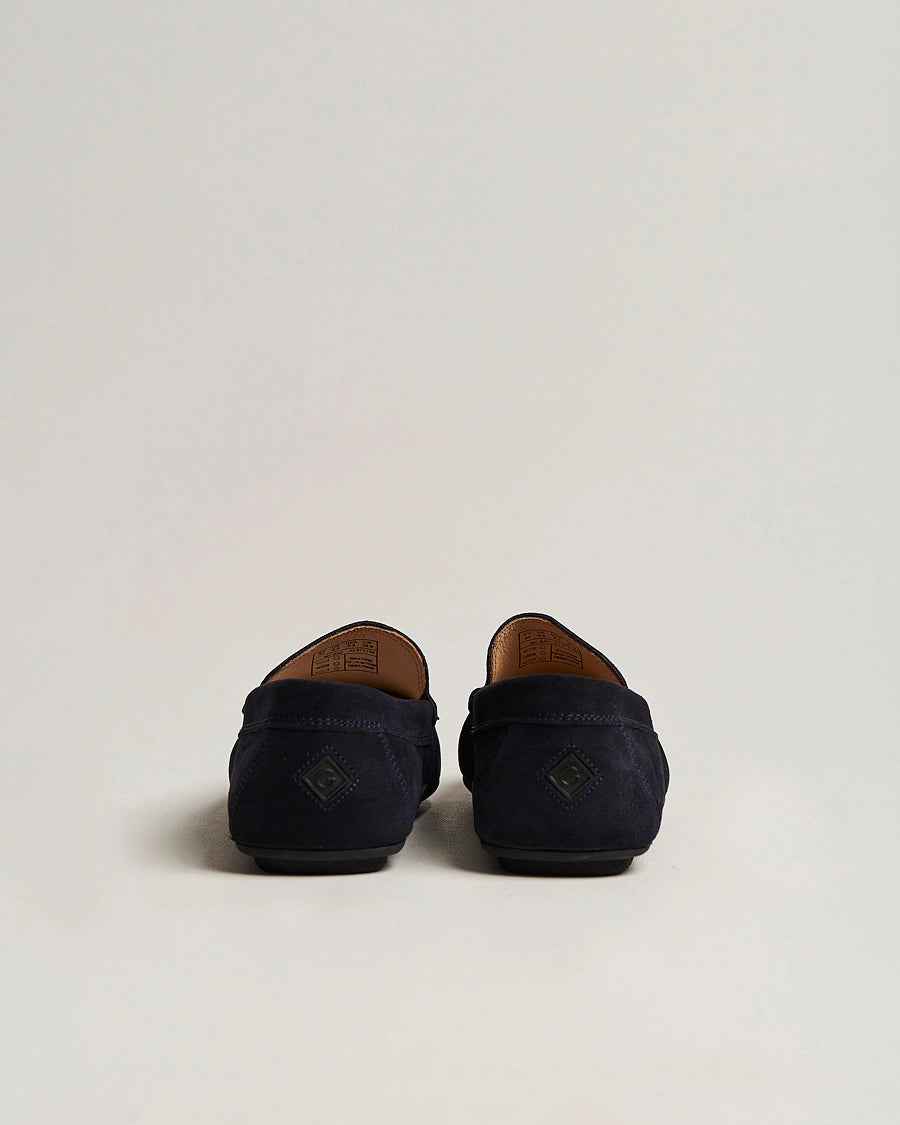 GANT Loafer Mc Bay Suede Marinblå