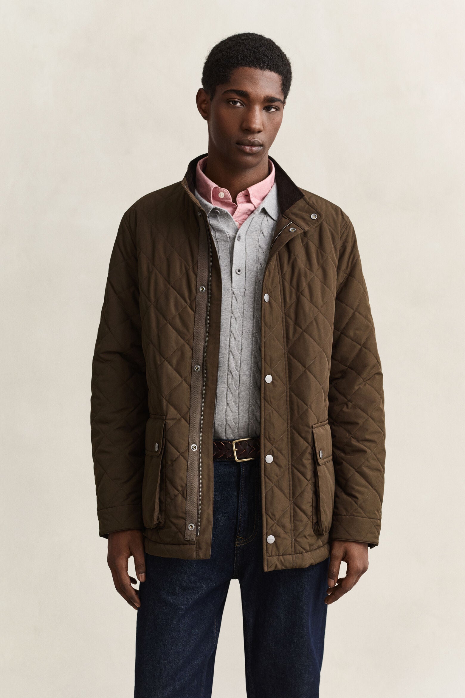 Quilted Mid Jacket