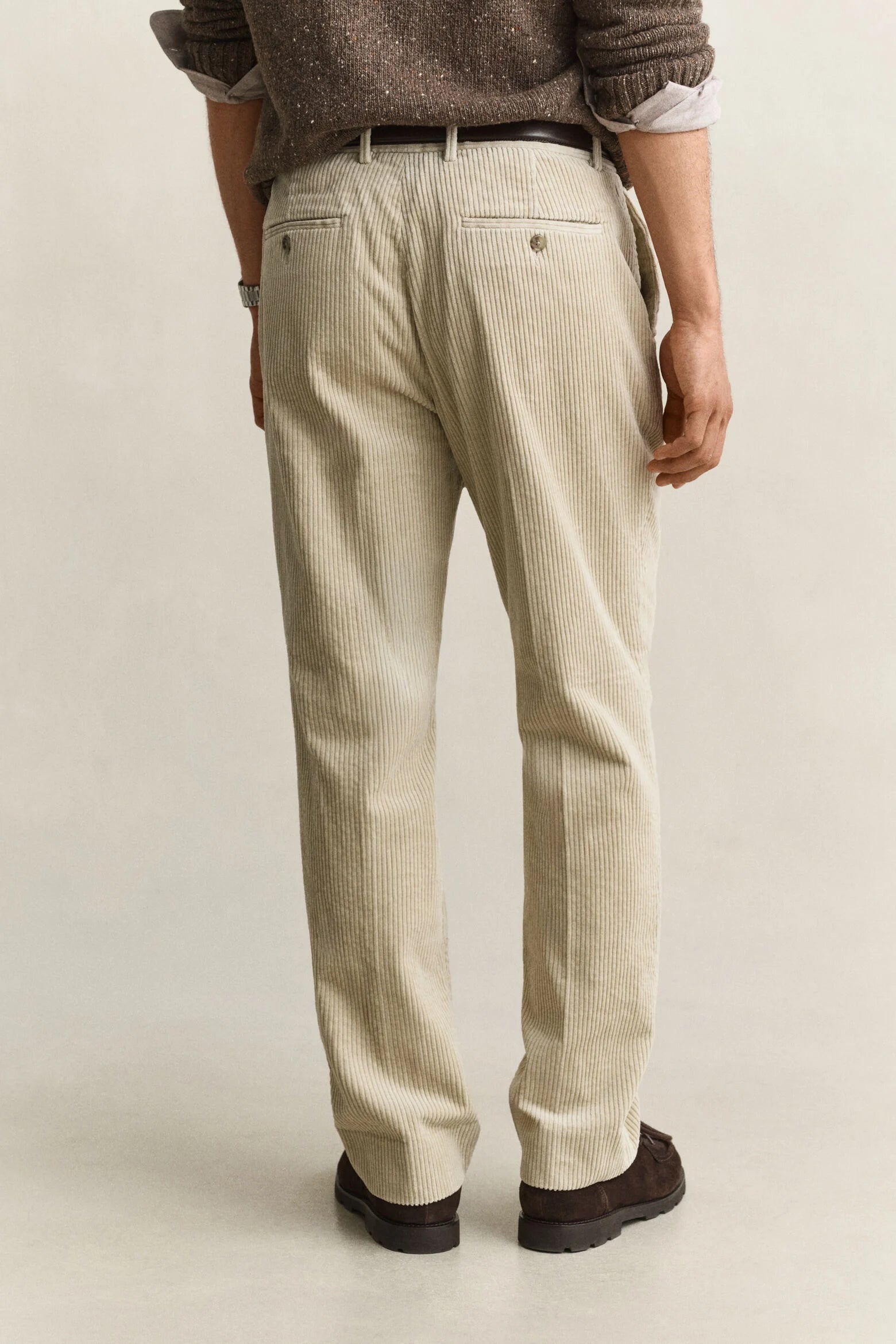 CORDUROY SUIT PANTS