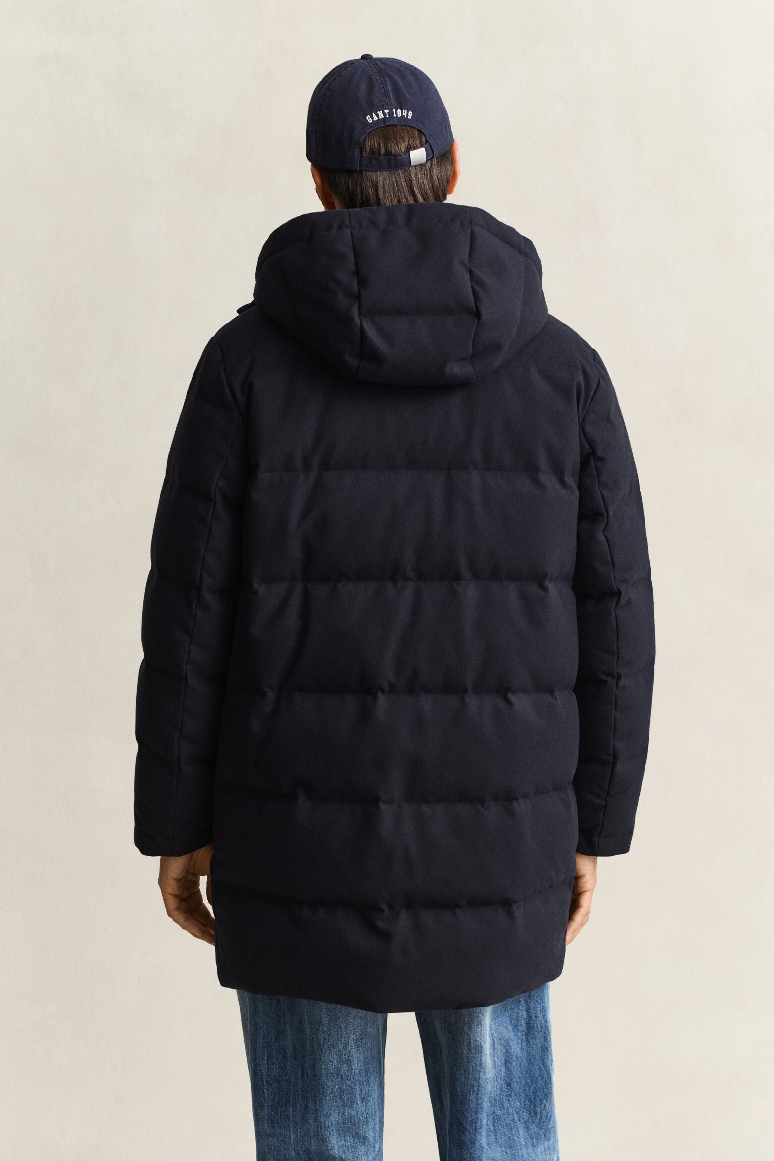 FLANNEL DOWN MID LENGTH JKT