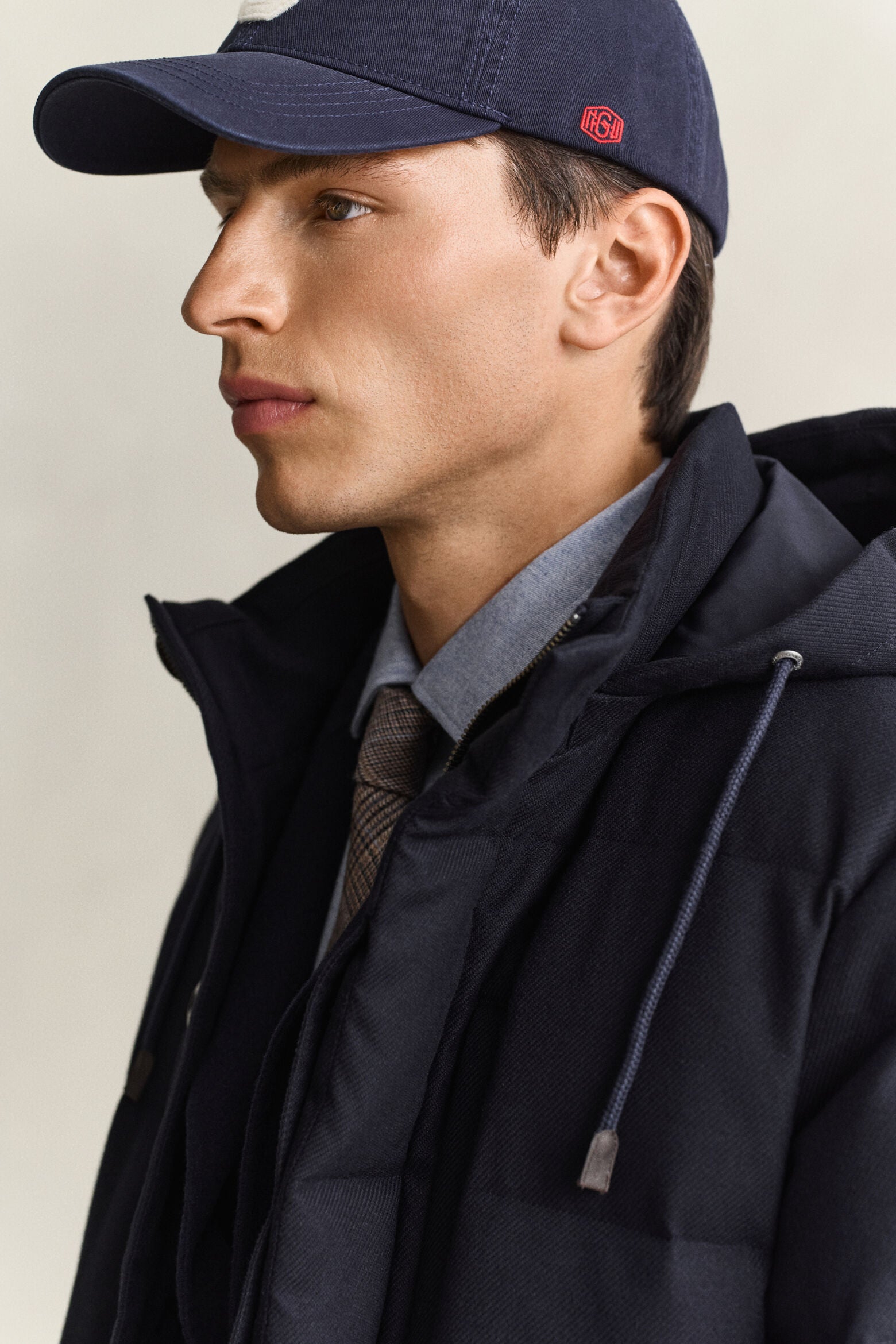 FLANNEL DOWN MID LENGTH JKT