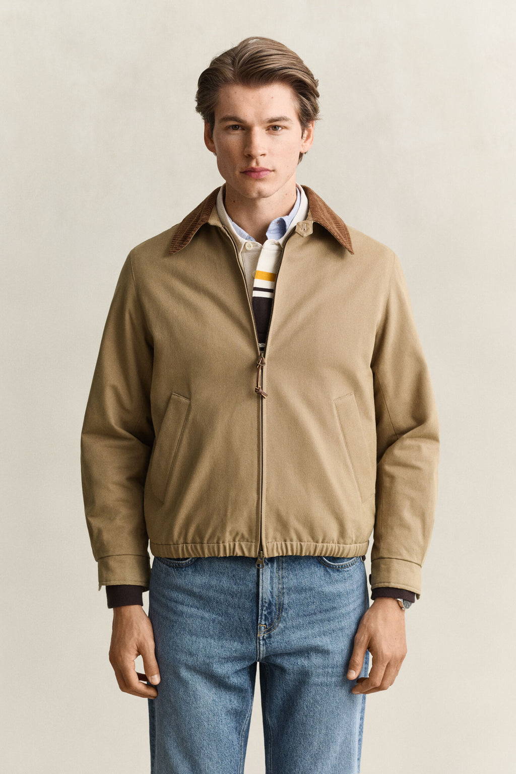 MOLESKIN HARRINGTON JACKET