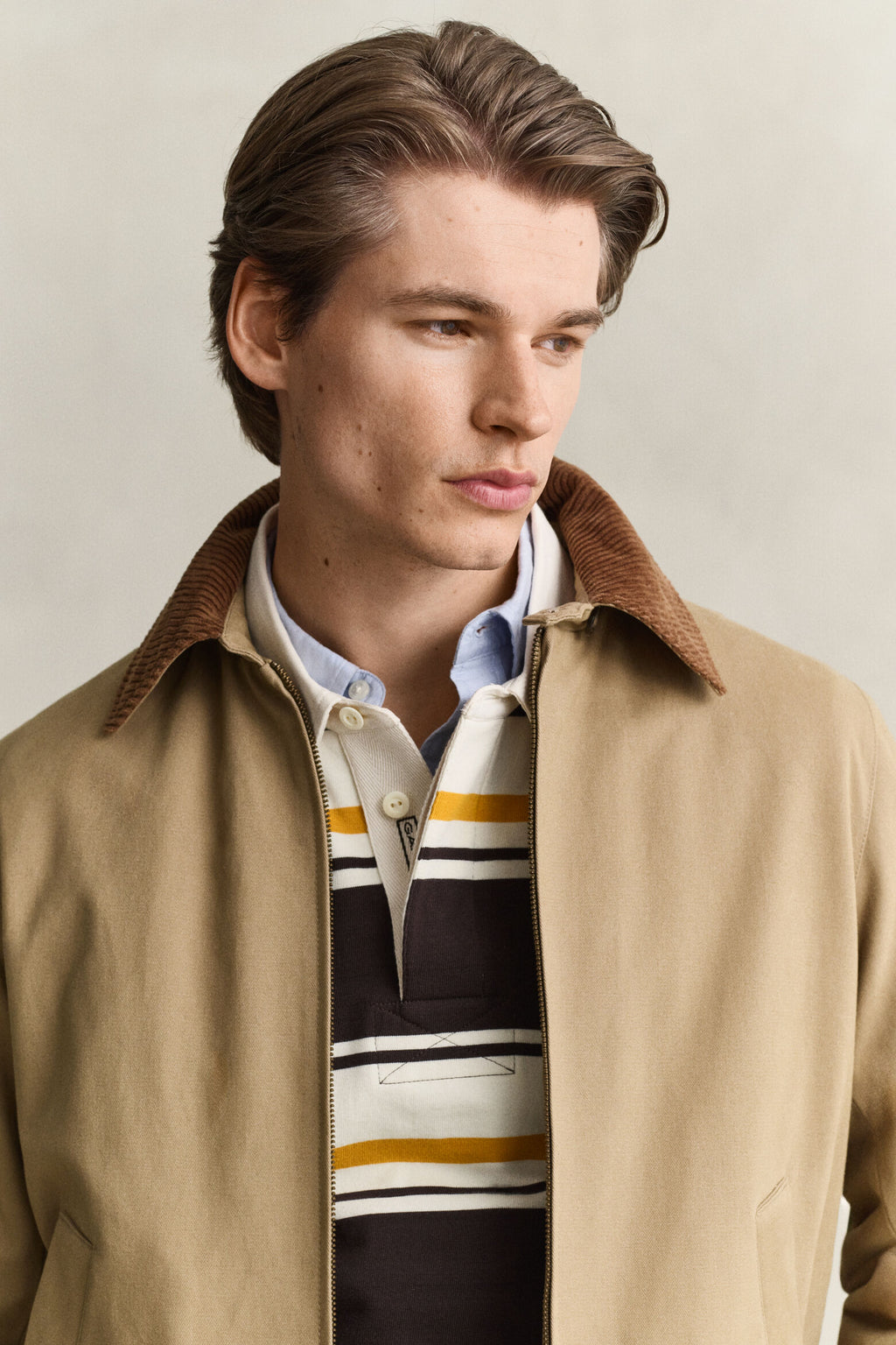 MOLESKIN HARRINGTON JACKET