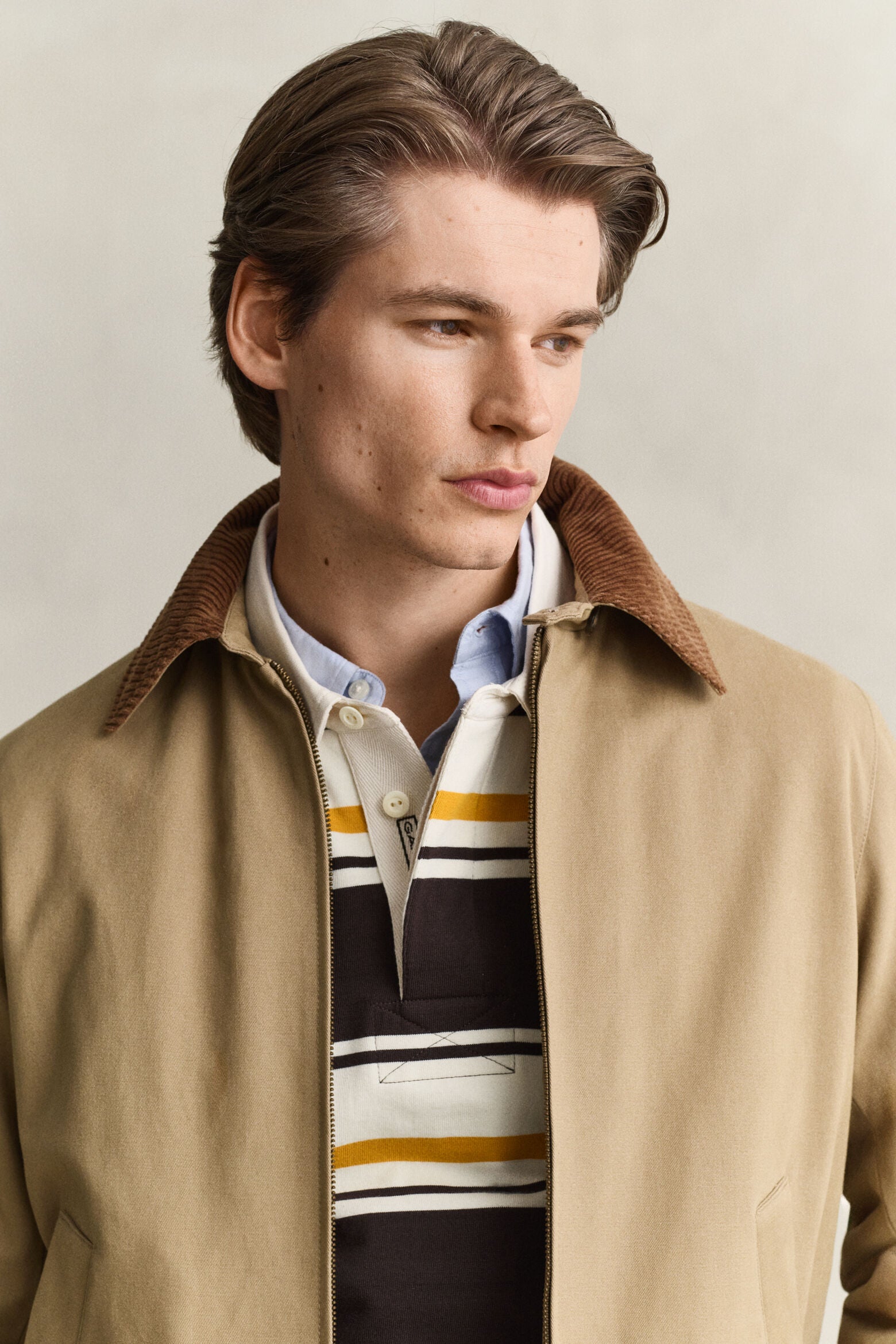 MOLESKIN HARRINGTON JACKET