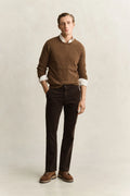 REG CORD JEANS BLACK BROWN