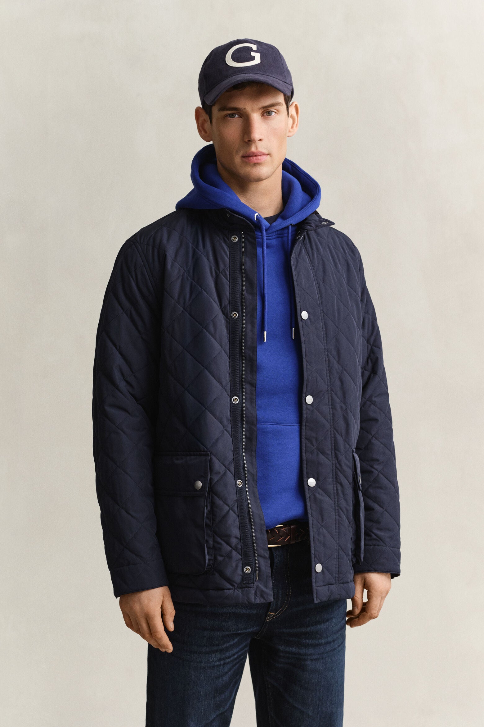 Quilted Mid Jacket