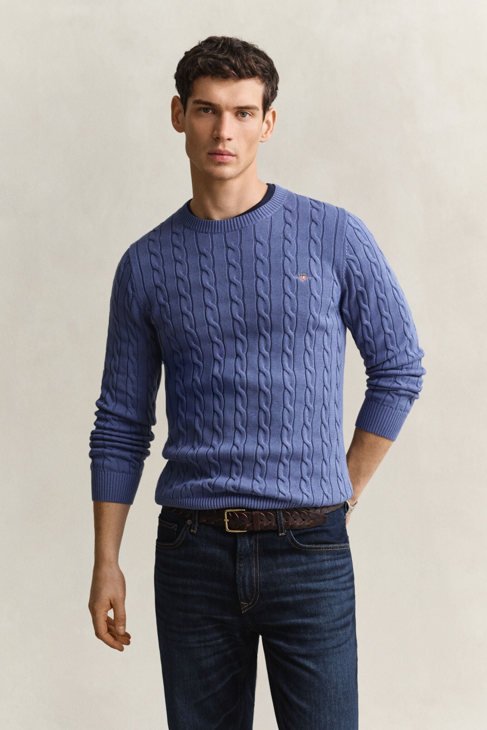 Classic Cable Knit Sweater
