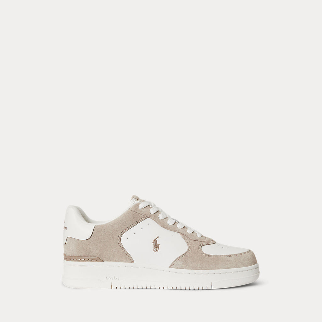 Polo Ralph Lauren Masters Court Leather-Suede Sneaker