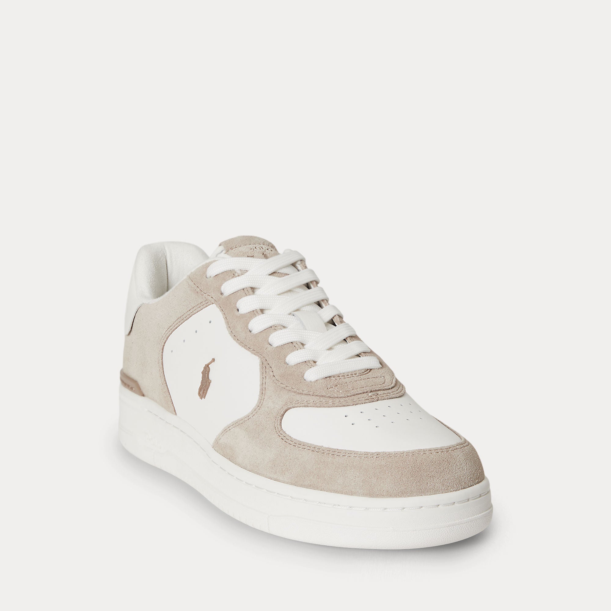 Polo Ralph Lauren Masters Court Leather-Suede Sneaker